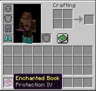 Protect thyself, before thy wreck thyself (Image via Minecraft)